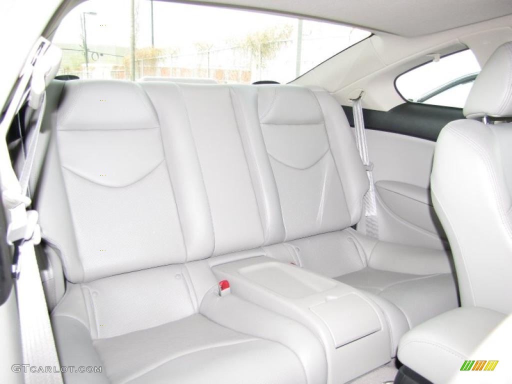 Stone Interior 2008 Infiniti G 37 Journey Coupe Photo #46532904