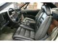 Charcoal Interior Photo for 1990 Cadillac Allante #46533135