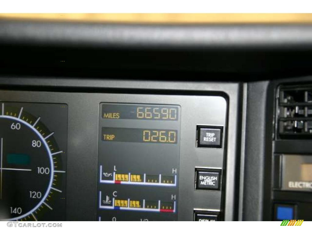 1990 Cadillac Allante Convertible Controls Photo #46533174