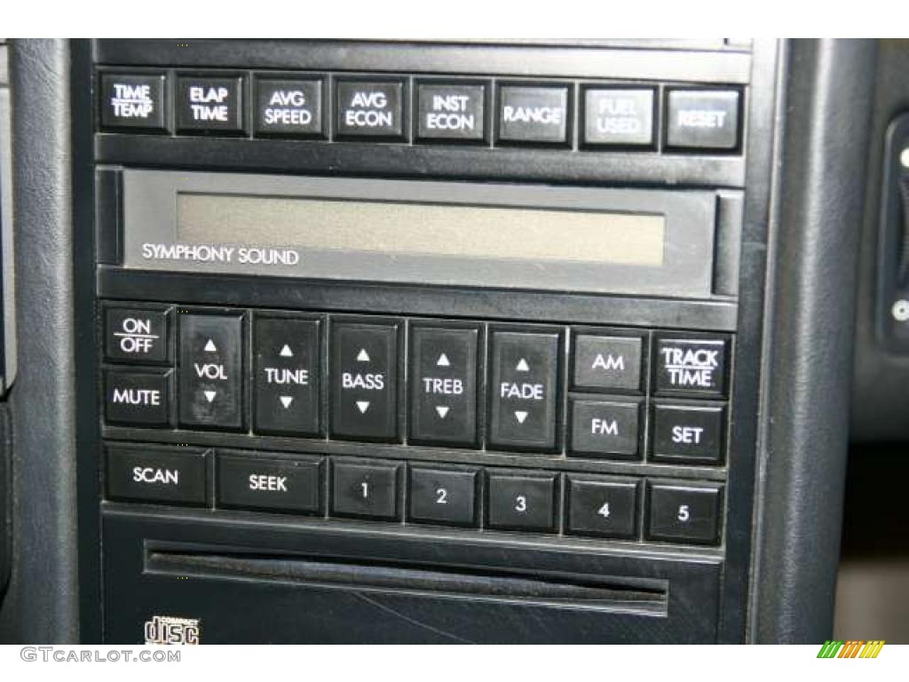 1990 Cadillac Allante Convertible Controls Photo #46533228