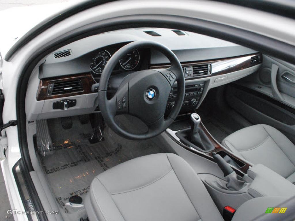Gray Dakota Leather Interior 2011 BMW 3 Series 328i Sedan Photo #46533339