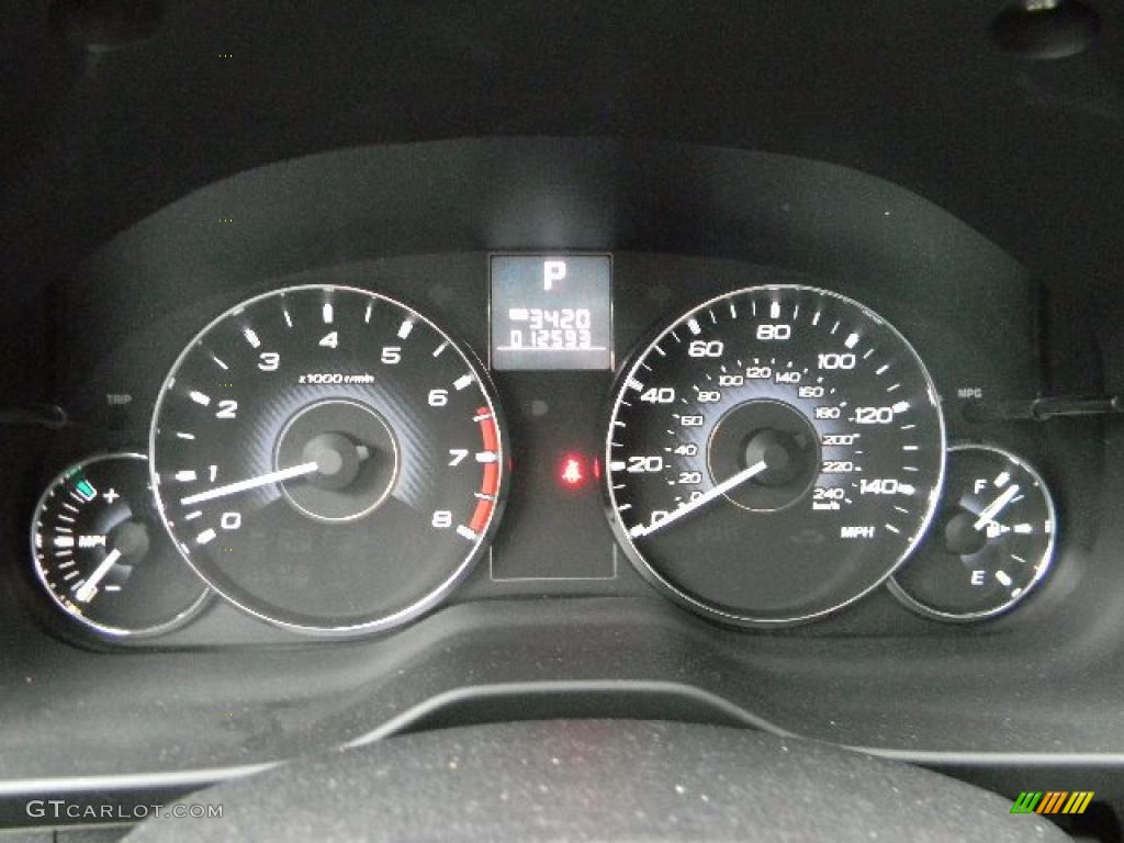 2011 Subaru Outback 2.5i Premium Wagon Gauges Photo #46533732