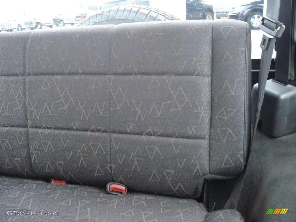 2002 Wrangler X 4x4 - Black / Agate Black photo #11