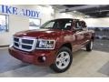 Deep Cherry Red Crystal Pearl - Dakota Big Horn Crew Cab Photo No. 2
