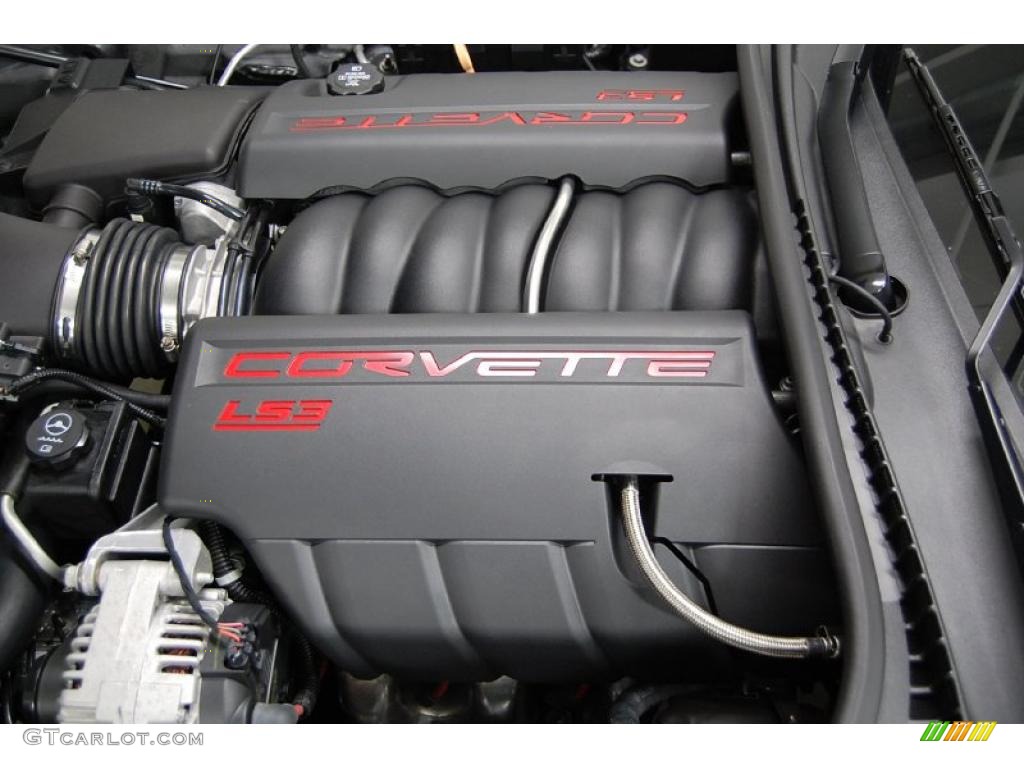 2008 Chevrolet Corvette Coupe 6.2 Liter OHV 16-Valve LS3 V8 Engine Photo #46534767