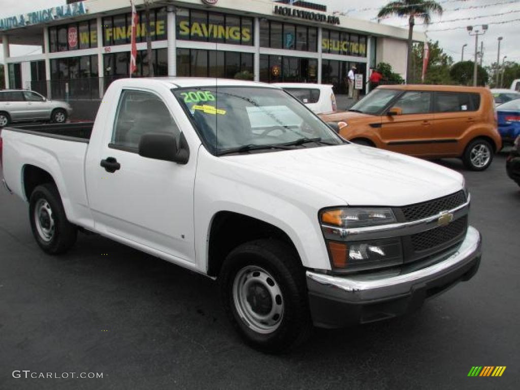 2006 Summit White Chevrolet Colorado Regular Cab 46500623 Photo 21