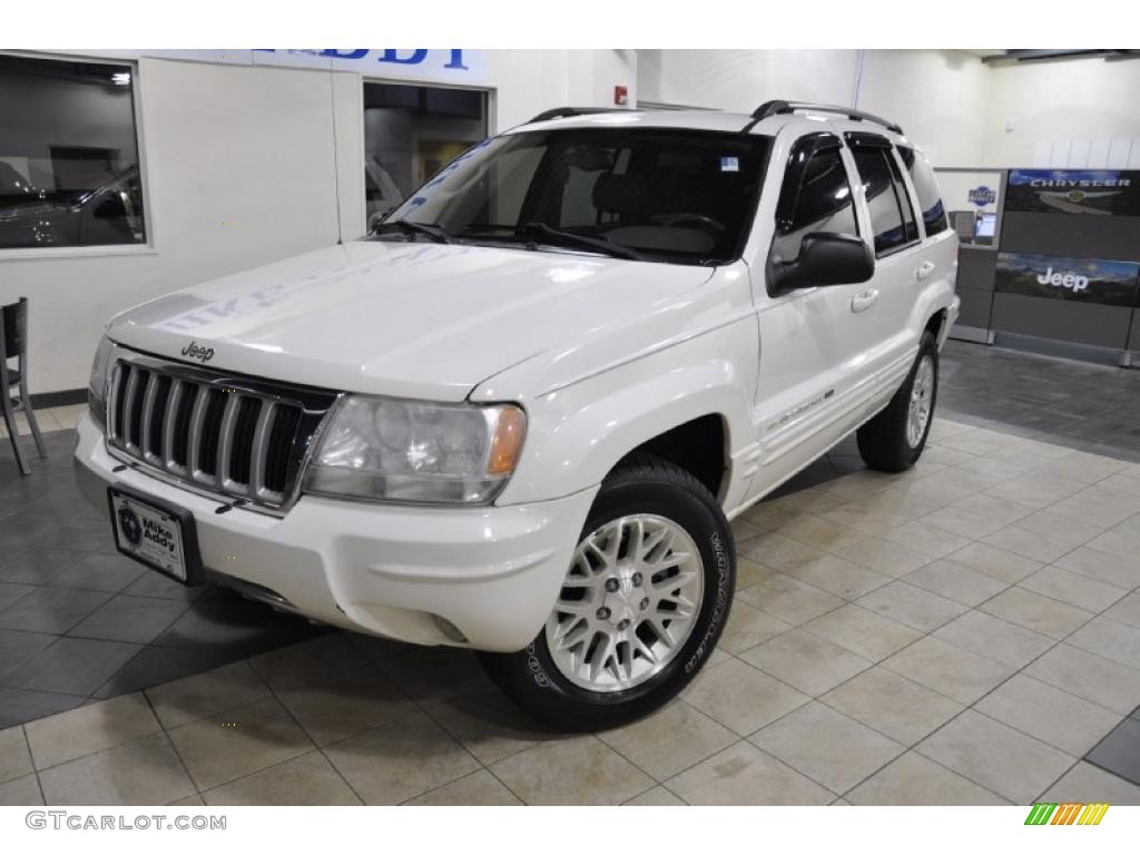 2004 Grand Cherokee Limited - Stone White / Dark Slate Gray photo #2
