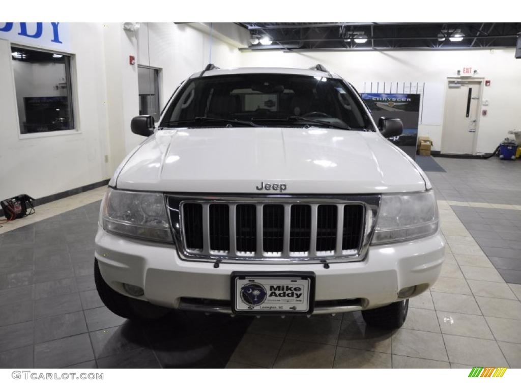 2004 Grand Cherokee Limited - Stone White / Dark Slate Gray photo #3