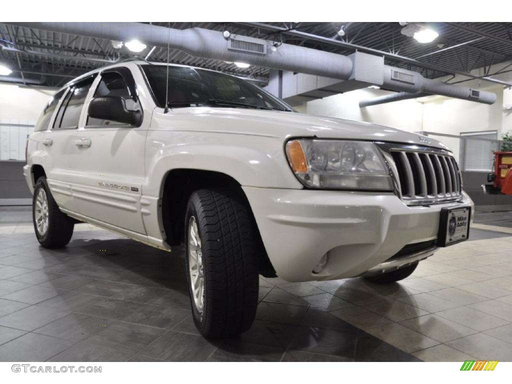 2004 Grand Cherokee Limited - Stone White / Dark Slate Gray photo #4