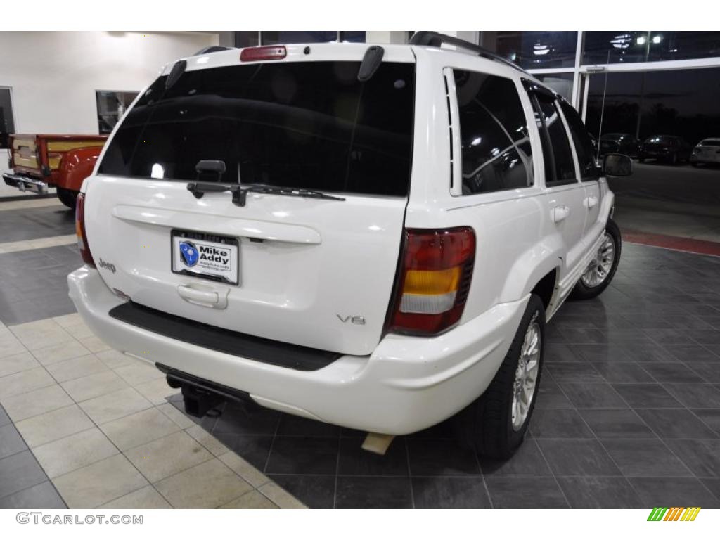 2004 Grand Cherokee Limited - Stone White / Dark Slate Gray photo #5