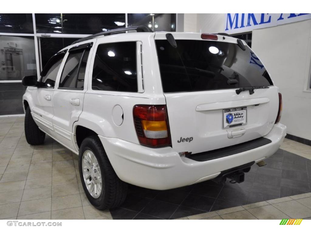 2004 Grand Cherokee Limited - Stone White / Dark Slate Gray photo #7