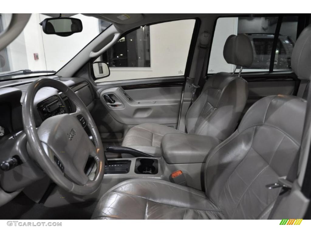 2004 Grand Cherokee Limited - Stone White / Dark Slate Gray photo #10