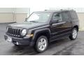 2011 Brilliant Black Crystal Pearl Jeep Patriot Latitude X 4x4  photo #1