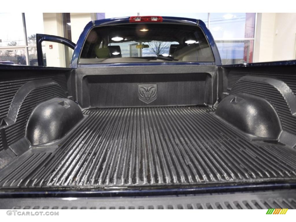 2008 Ram 1500 SXT Quad Cab - Patriot Blue Pearl / Medium Slate Gray photo #16