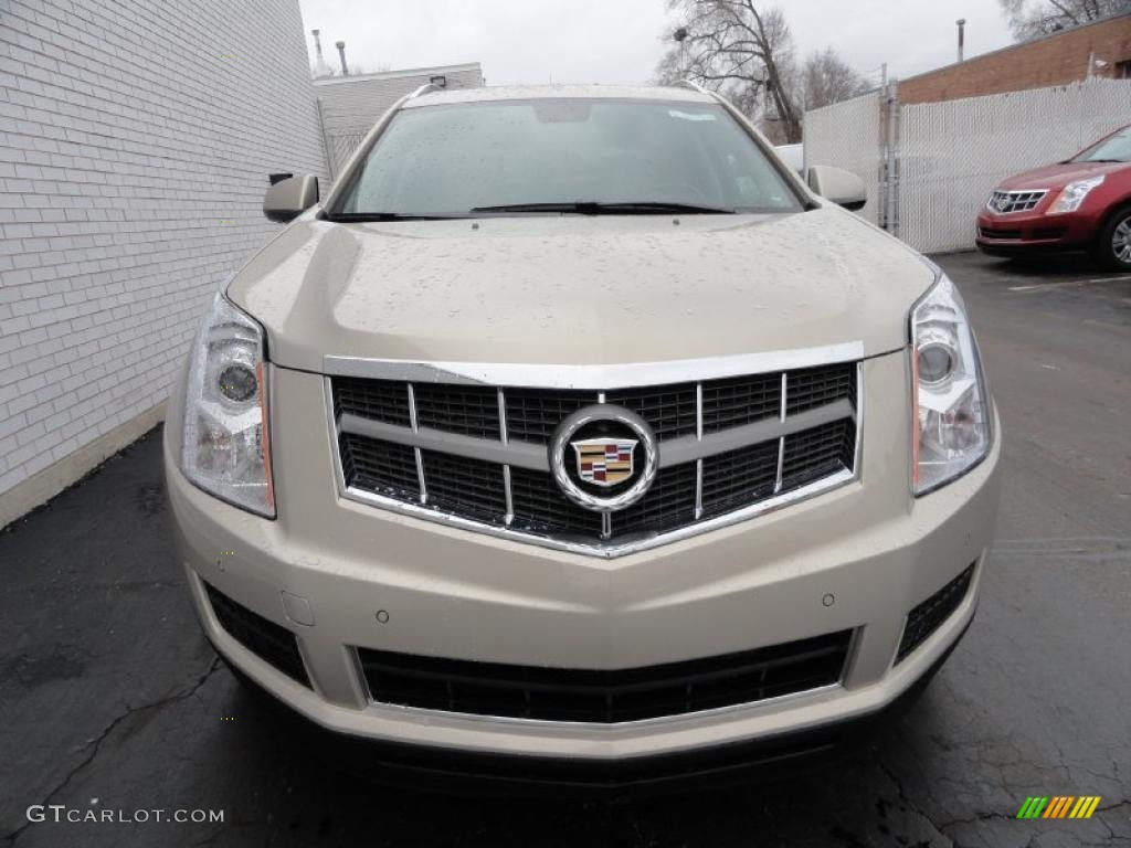 Gold Mist Metallic 2011 Cadillac SRX FWD Exterior Photo #46537062