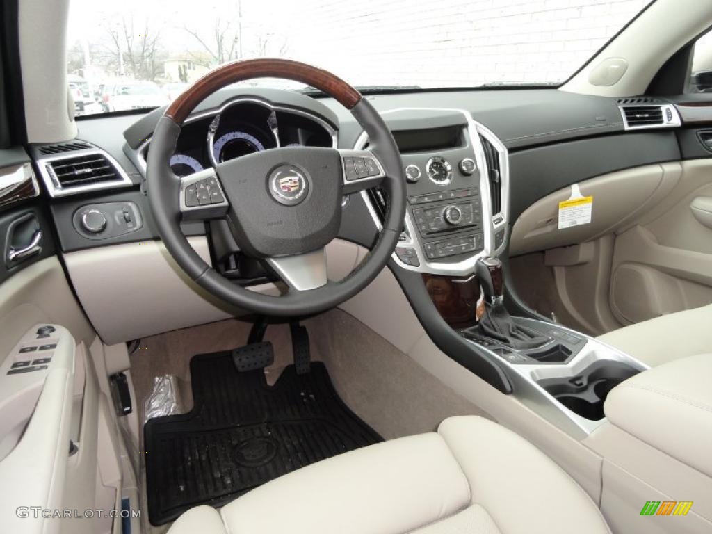 2011 Cadillac SRX FWD Shale/Ebony Dashboard Photo #46537110