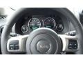 2011 Jeep Patriot Dark Slate Gray Interior Steering Wheel Photo