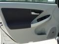Misty Gray 2011 Toyota Prius Hybrid III Door Panel
