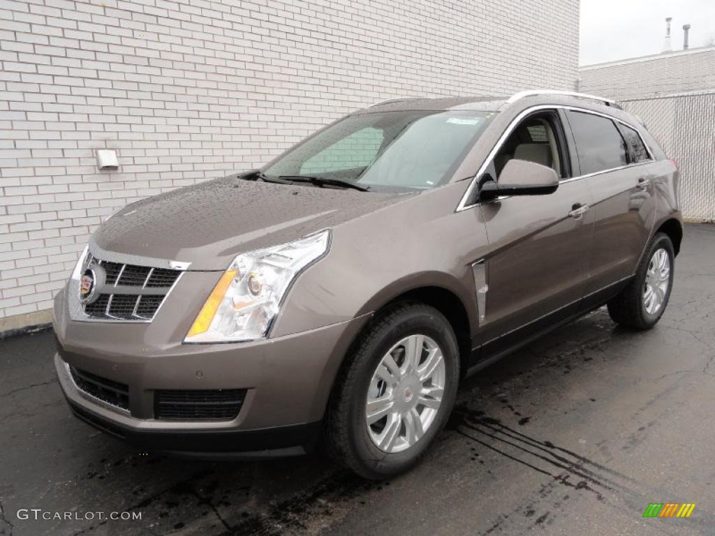 Mocha Steel Metallic 2011 Cadillac SRX FWD Exterior Photo #46537725