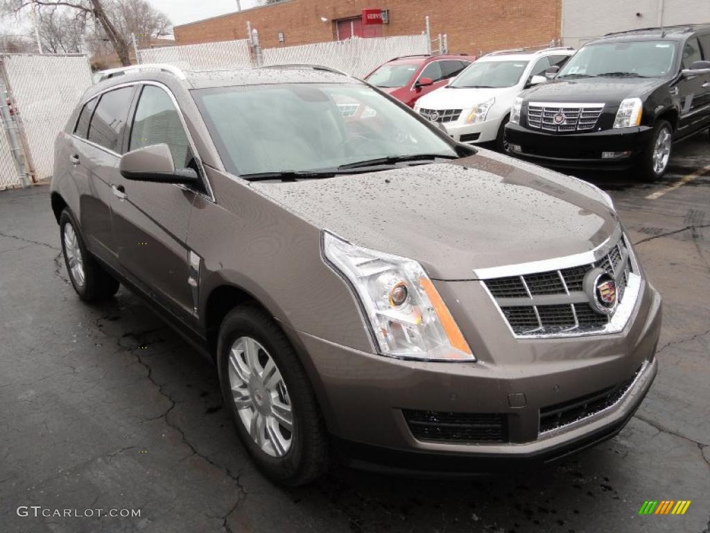 Mocha Steel Metallic 2011 Cadillac SRX FWD Exterior Photo #46537755