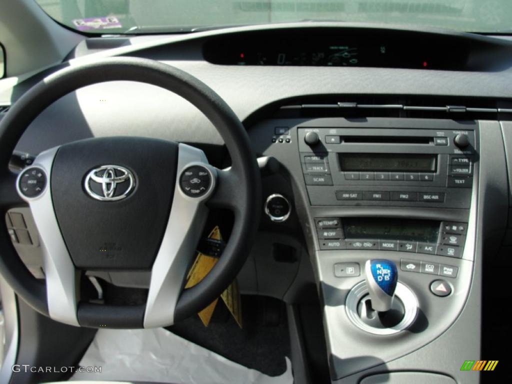 2011 Toyota Prius Hybrid II Dark Gray Dashboard Photo #46538016