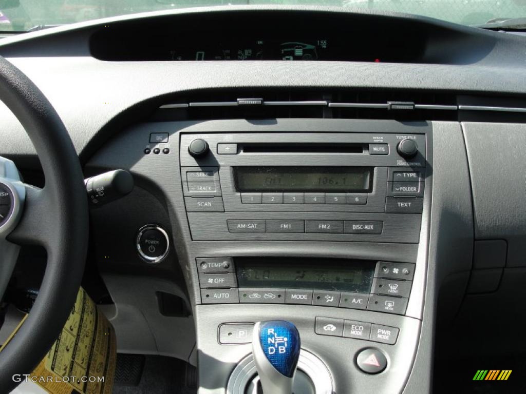 2011 Toyota Prius Hybrid II Dark Gray Dashboard Photo #46538028