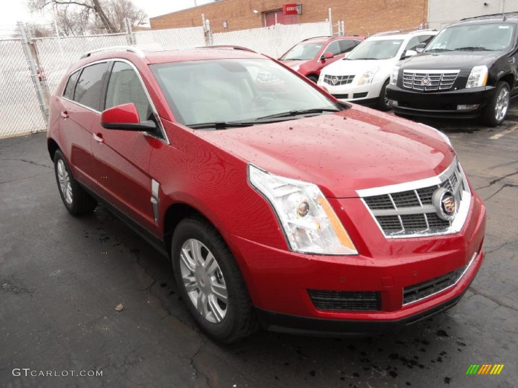 Crystal Red Tintcoat 2011 Cadillac SRX FWD Exterior Photo #46538070