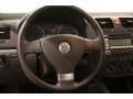 Anthracite Black 2008 Volkswagen Jetta SE Sedan Steering Wheel