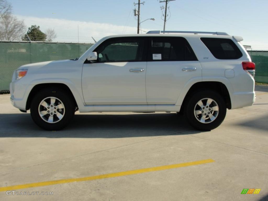 2011 4Runner SR5 - Blizzard White Pearl / Sand Beige photo #6