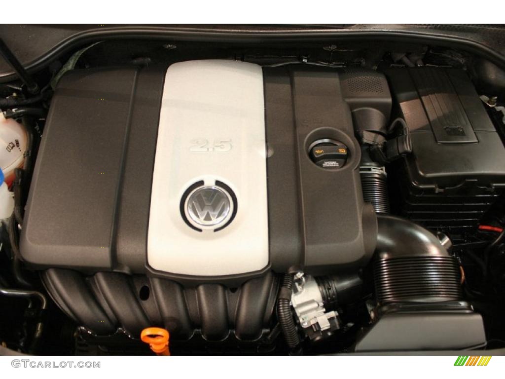 2008 Volkswagen Jetta SE Sedan 2.5 Liter DOHC 20-Valve 5 Cylinder Engine Photo #46538352