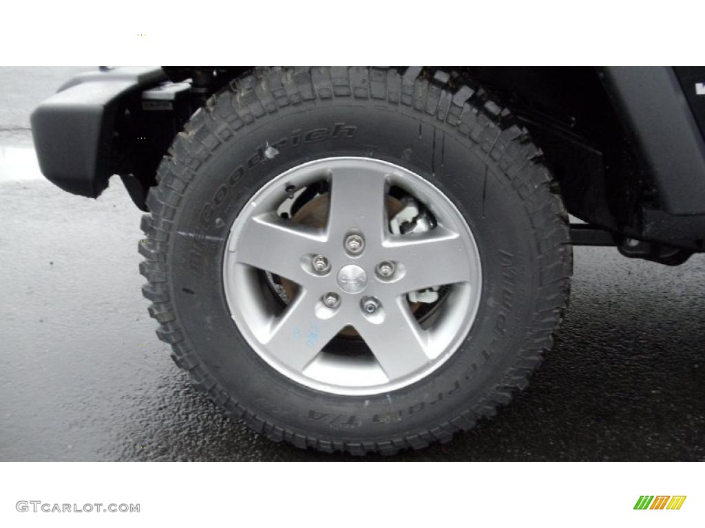 2011 Jeep Wrangler Rubicon 4x4 Wheel Photo #46538457