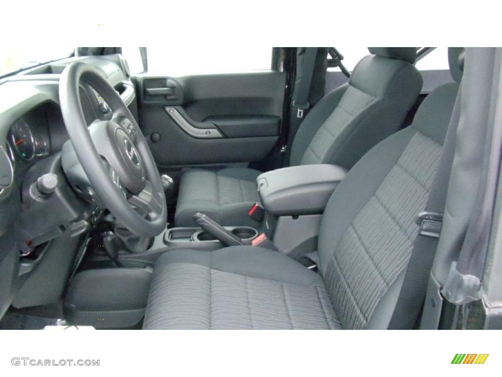 2011 Wrangler Sport 4x4 - Black / Black photo #11