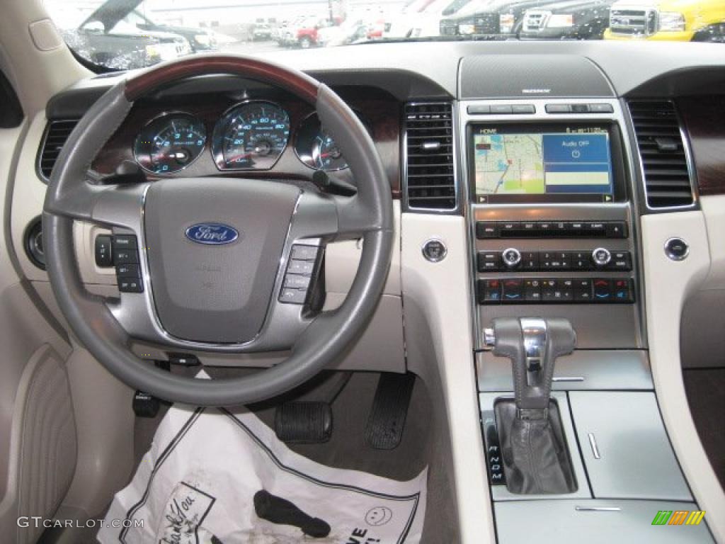 2010 Ford Taurus Limited Light Stone Dashboard Photo #46538892