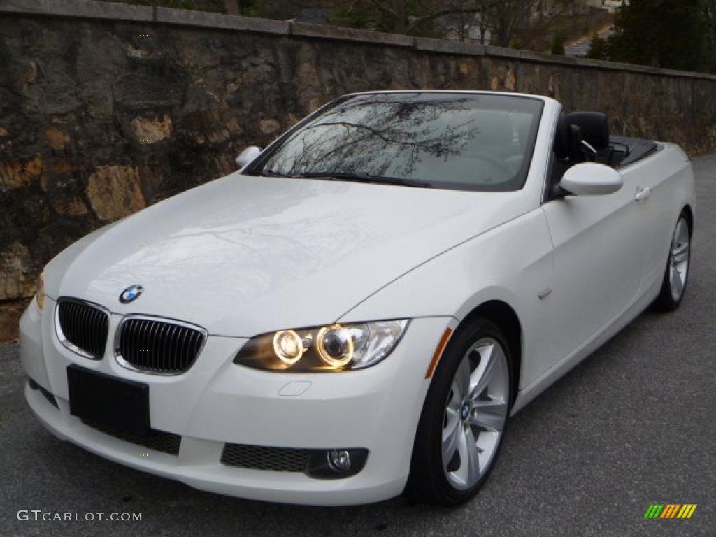 2008 3 Series 335i Convertible - Alpine White / Black photo #16