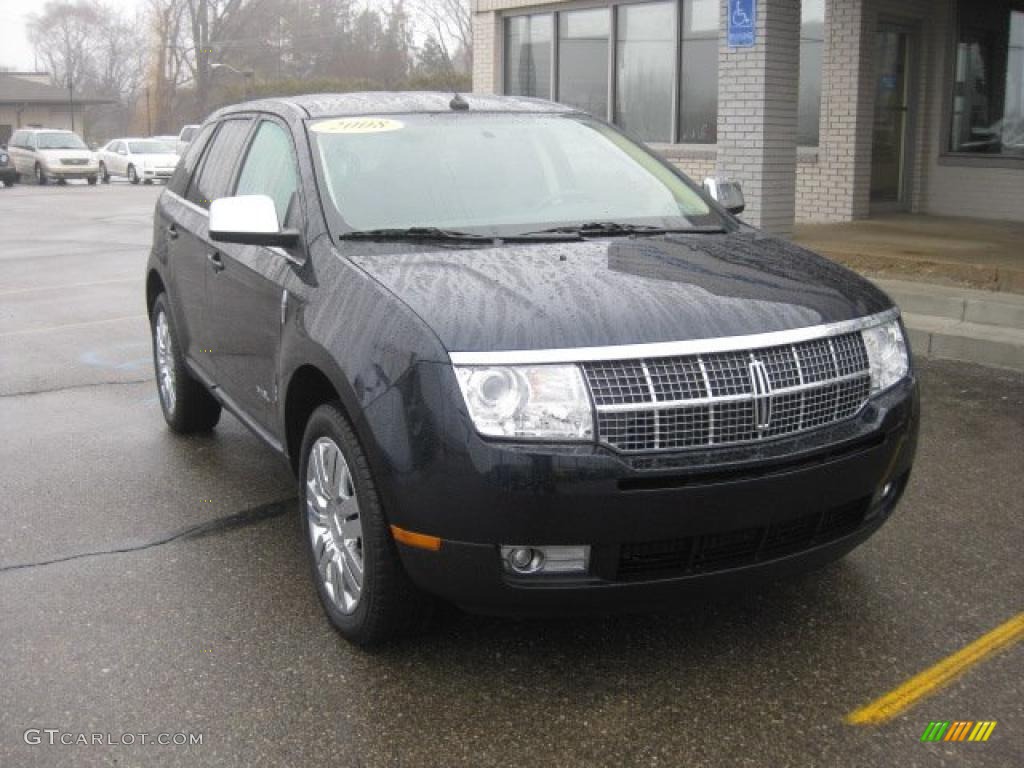 2008 MKX  - Dark Ink Blue Metallic / Charcoal Black photo #1