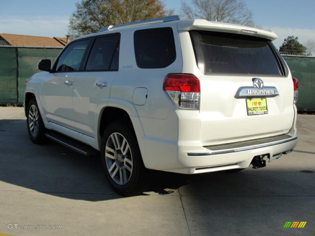Blizzard White Pearl 2011 Toyota 4Runner Limited Exterior Photo #46540024