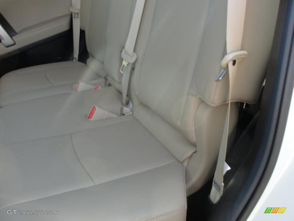 2011 4Runner Limited - Blizzard White Pearl / Sand Beige Leather photo #23