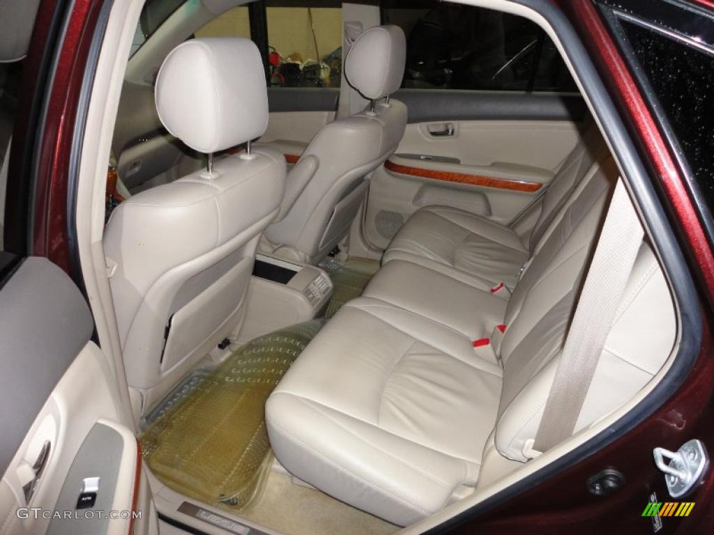 Ivory Interior 2008 Lexus RX 350 AWD Photo #46540323