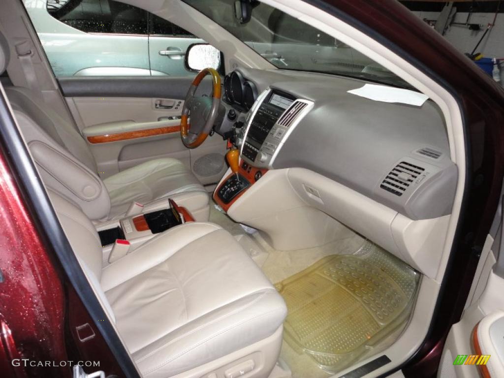 2008 Lexus RX 350 AWD Ivory Dashboard Photo #46540338