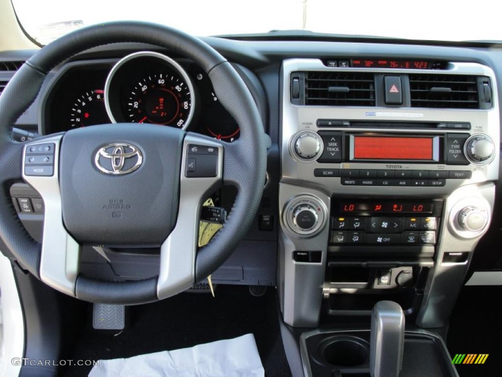2011 Toyota 4Runner Limited Sand Beige Leather Dashboard Photo #46540371
