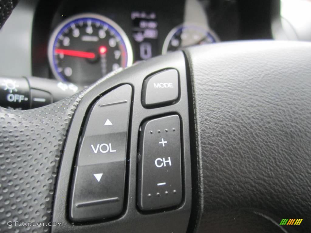 2009 CR-V EX 4WD - Glacier Blue Metallic / Gray photo #24