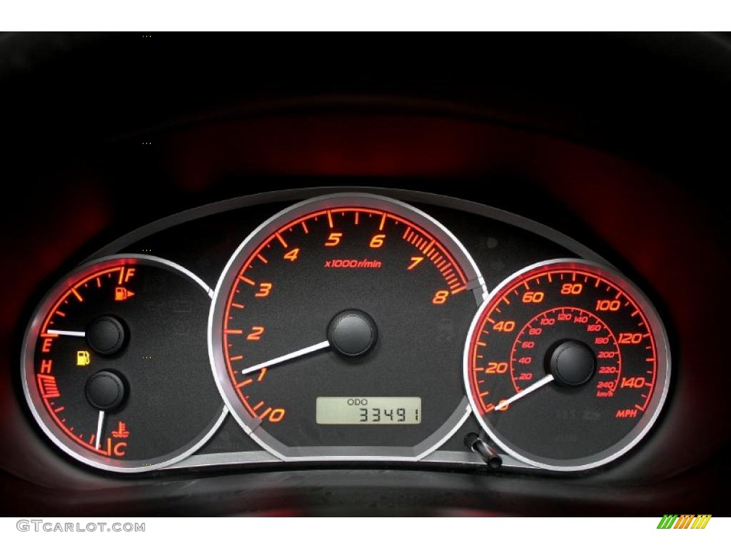 2008 Impreza WRX Sedan - Dark Gray Metallic / Carbon Black photo #8
