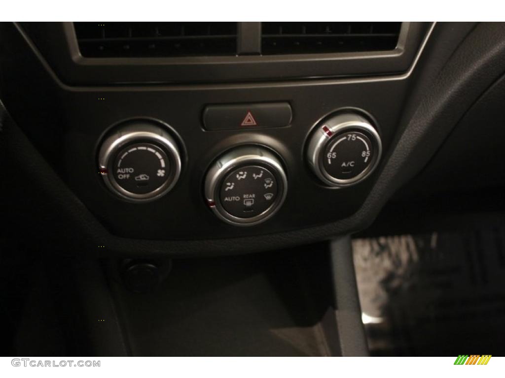 2008 Impreza WRX Sedan - Dark Gray Metallic / Carbon Black photo #11
