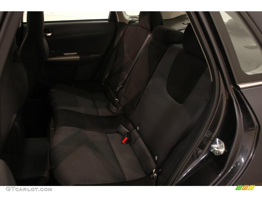2008 Impreza WRX Sedan - Dark Gray Metallic / Carbon Black photo #16