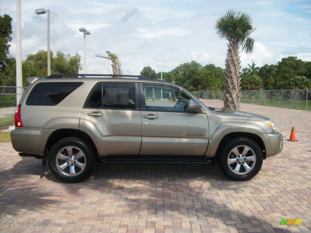 Driftwood Pearl 2007 Toyota 4Runner Limited 4x4 Exterior Photo #46542396