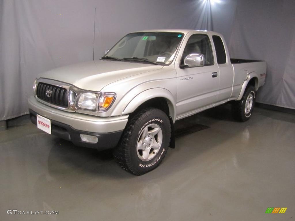 2002 Tacoma V6 TRD Xtracab 4x4 - Lunar Mist Metallic / Charcoal photo #1