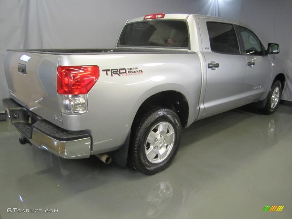 2007 Tundra SR5 TRD CrewMax 4x4 - Silver Sky Metallic / Graphite Gray photo #12