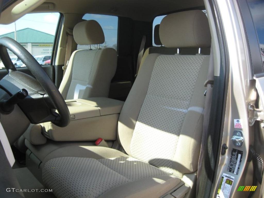 2007 Tundra SR5 Double Cab - Desert Sand Mica / Beige photo #13