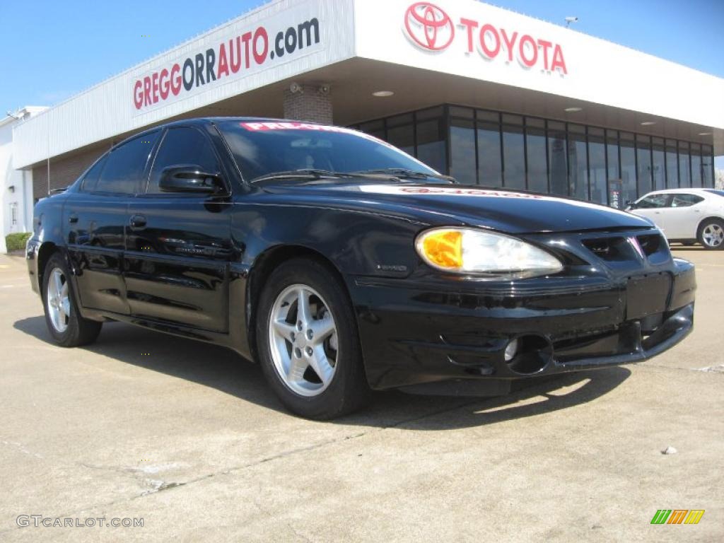 1999 Grand Am GT Sedan - Black / Dark Pewter photo #1