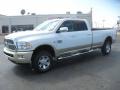 2011 Bright White Dodge Ram 2500 HD Laramie Longhorn Crew Cab 4x4  photo #1